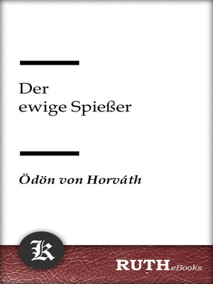 cover image of Der ewige Spießer